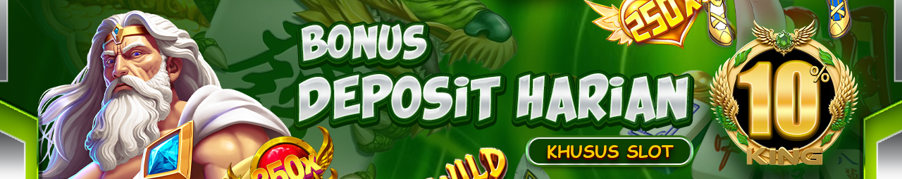 BONUS DEPOSIT HARIAN 10%